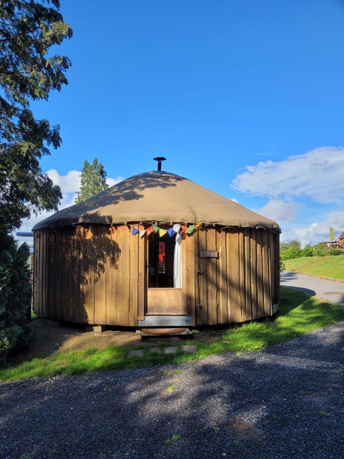Les Refuges Du Chalet Sart-lez-Spa Exterior foto